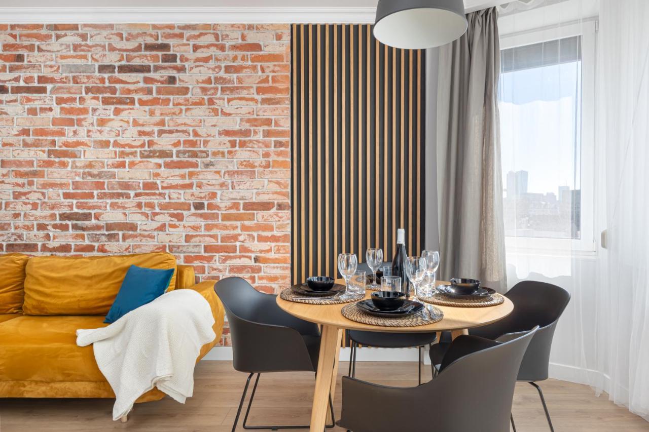 Stylowy Apartament Z Pieknym Widokiem Na Miasto Warsaw Exterior photo