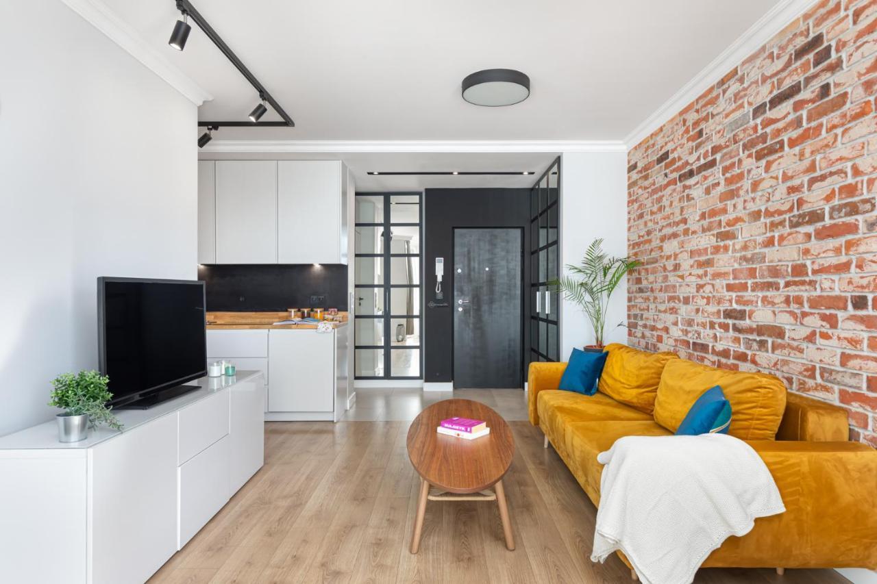Stylowy Apartament Z Pieknym Widokiem Na Miasto Warsaw Exterior photo